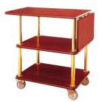 Cung cấp xe phục vụ bàn bằng gỗ giá rẻ