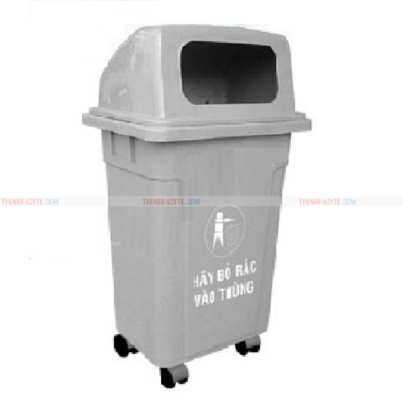 Cung cấp thùng đựng rác nhựa 95 lít - Thùng vứt bỏ đựng rác thải sinh ...
